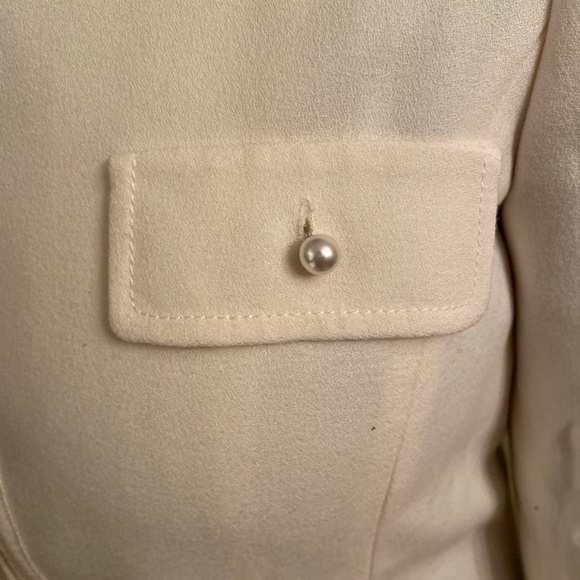 NWT Tahari White Blazer Suit Jacket with pants - Picture 4 of 6